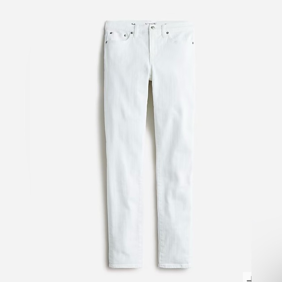 J. Crew Pants - J Crew high rise skinny white jean